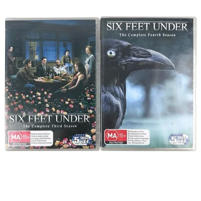 Six Feet Under | Season 3 & 4 (DVD Region 4, PAL) Free Postage - image 1 of 4