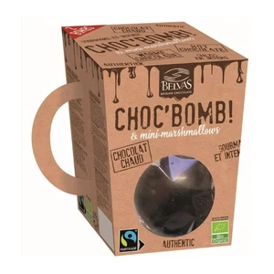 💚 Belvas Organic Chocolate Bombs + Mini Marshmallows 70g BBE.29.06.2024 - Picture 1 of 1