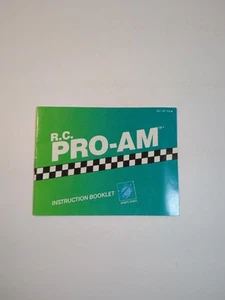 R.C. Pro-Am Nintendo NES Instruction Manual Booklet ONLY - Picture 1 of 2