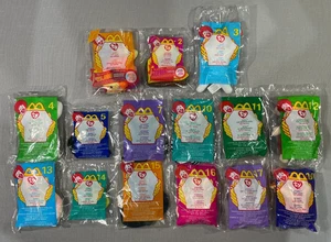 McDonald's Ty Beanie Babies Set of 15 Plush Toys 2000 Limited Edition - Picture 1 of 17
