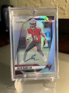 2024 Panini Prizm Silver (Refractor) Prizm Auto - Jalen McMillan - #338 Auto RC - Picture 1 of 8