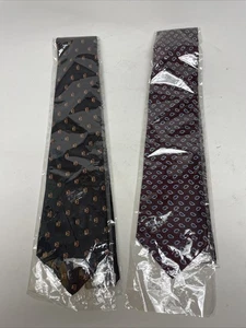 New Lot 2 Orient Men's Formal Neckties 27"Lx3"W Neck Ties - Picture 1 of 5