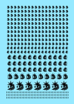 Warhammer 40k ̼Imperial Fists Sons Of The Phoenix заказной переводной лист A5 - Изображение 1 из 2