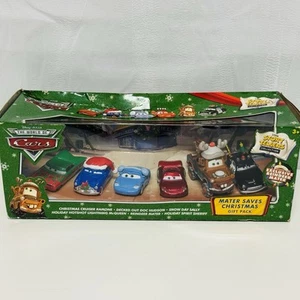Disney Pixar Cars - MATER SAVE NAVIDAD REGALO PACK Reno Mater 1:55 Diecast - Imagen 1 de 5