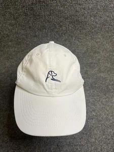 Rhoback Hat Cap Men Strap Back White Crave Performance Embroidery Golfer - Picture 1 of 8