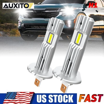 Kit de conversión de bombillas de faros LED AUXITO H1 360° haz alto bajo Canbus sin ventilador Foto 1 de 4