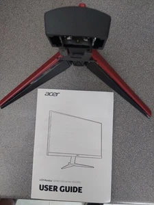 Acer Nitro VG220Q VG240Y VG240YPq VG240Yq Red Monitor Stand Base New - Picture 1 of 5
