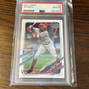 2021 Topps - Jo Adell #43 Psa 10 (RC) - Foto 1 di 2