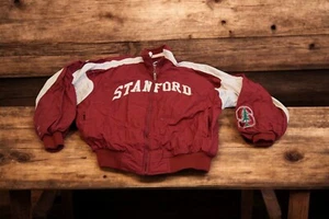 Vintage Majestic Stanford Jacket Men's 90's Puffer - Picture 1 of 11