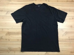 FALLS CREEK V NECK TEE SHIRT MENS XLT BLACK BIG & TALL - Picture 1 of 8