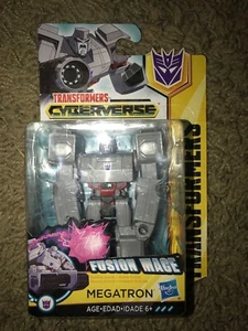 Transformers Cyberverse Scout Class Megatron Fusion Mace Decepticon 4 Step - Picture 1 of 2