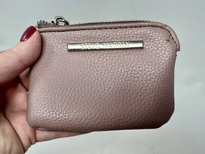 Steve Madden Mini Portamonete Malva in Ecopelle con Zip Pouch - Foto 1 di 6