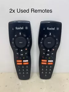 2x Genuine USED Foxtel IQ5 -IQ4 -IQ3 Voice Bluetooth Remote Control - Picture 1 of 1