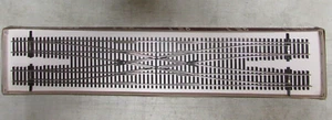 SHINOHARA NICKLE/SILVER #6 DOUBLE CROSSOVER CODE 70 HO SCALE (LOT 988) - Picture 1 of 5