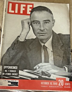 Life Mag. Oppenheimer & Atomic Energy +MARILYN MONROE EARLY CAREER & J. DIMAGGIO - Picture 1 of 13