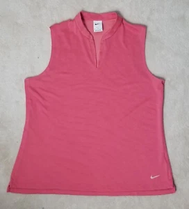 Nike Dri-FIT Victory ärmelloses Jacquard-Golfshirt für Damen # X-Large - Bild 1 von 12
