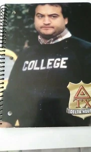 JOHN BELUSHI COLLEGE ANIMAL HOUSE SPIRAL PAPER NOTEBOOK -great for collection - Bild 1 von 10
