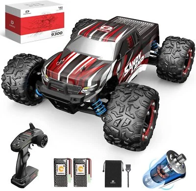 DEERC 9300 4WD 1:18 Ferngesteuertes Auto 40km/h 2 Akku 2.4GHz RC Auto für Kinder - Bild 1 von 4