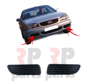 PARA TOYOTA COROLLA E11 00-01 NUEVO FRONTAL ANTINIEBLA CUBIERTA REJILLA PAR PAR SET L & R - Imagen 1 de 7