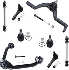 - Front Upper Control Arms Lower Ball Joints Outer Tie Rods Sway B