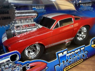 Muscle Machine 1:18 Die Cast 1966 Ford Mustang 2000 Funline Diecast Hot Rod - Image 1 of 4