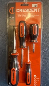 Crescent Tri-Lobe Handle-4 Piece Phillips Screwdriver Set- ATG8181 - Picture 1 of 5