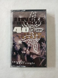 Jungle Brothers 40 Below Trooper Cassette Tape SEALED Maxi Single - Foto 1 di 4