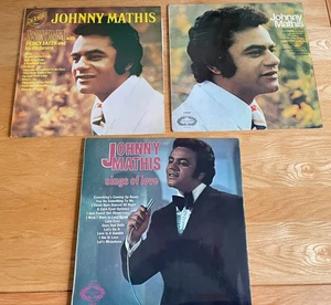 Job lot - 3 Johnny Mathis Vinyl LP Albums + Concert Programme - Picture 1 of 15