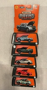 Matchbox Moving Parts- Set Of 5 Cars - Picture 1 of 7