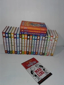 Lot 24 Diary of a Wimpy Kid Jeff Kinney Hardcover Book Set Books 1-19+5 - Picture 1 of 7