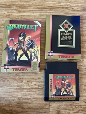 Gauntlet - Sistema de entretenimiento NES Nintendo - Con caja y funda. Sin manual Foto 1 de 4