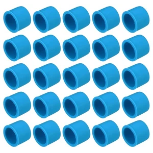 25pcs Auto RCA Port Conduit Couvercles Bouchons Bouchons Protecteur pour RCA Mâle Prise, Bleu - Photo 1/4