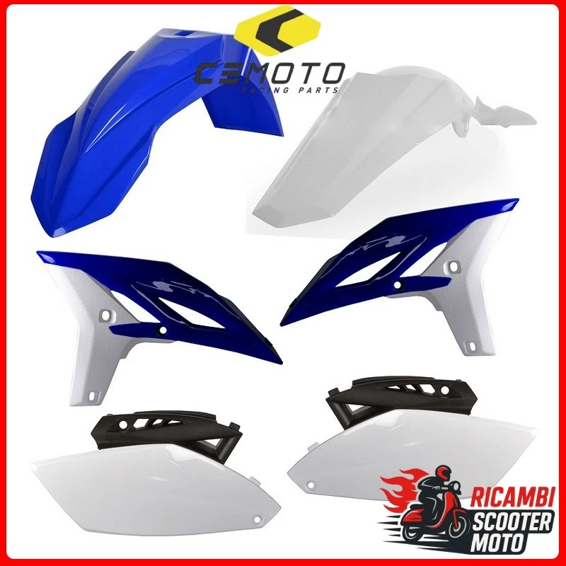 Kit Plástico Blanco YAMAHA YZ 250 F 2010-2013 CM91155#1 Foto 1 de 1