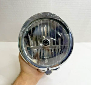 Harley-Davidson Softail Heritage 2008 faros canastilla cromados SAEM H-D DOT - Imagen 1 de 14