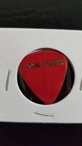 EAGLES DON FELDER HOTEL CALIFORNIA - TOUR CONCERT TOUR GUITAR PICK - Picture 1 of 2
