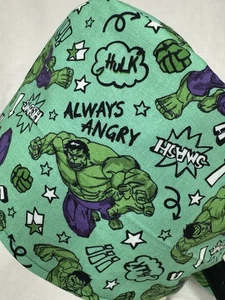 Men/Women Surgical Scrub Cap Lined  Comics Cool Cap 100% Cotton - Picture 1 of 3