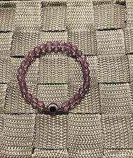 Evil Eye  Bead Bracelet Purple Coloured Gift/present Teacher Gift ??