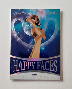 KAKAWOW COSMOS DISNEY 100 HAPPY FACES CARD TIMON 091/169 CDQ-HF-35 - Foto 1 di 2