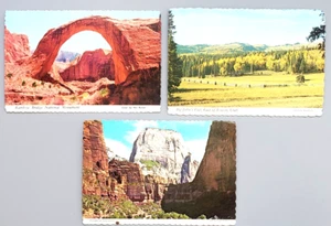 Postales de colección - Puente del arco iris de Utah, pisos Big John, templo de Zion en Sinawava - Imagen 1 de 2