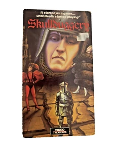 Vintage 1984 Skullduggery VHS Movie Based on Dungeons and Dragons - Picture 1 of 4