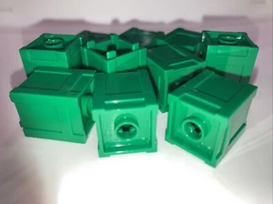Lego 61780 Container Box 2x2x2 Green 10pcs NEW - Picture 1 of 4