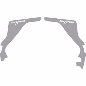 DFR GRIP IT FRAME PROTECTOR GRAPHICS KFX450R GRAY FRAME KAWASAKI KFX 450 - Picture 1 of 2