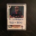 1991 Upper Deck Baseball Hi Set (Cards #701-800)~Near Mint to Mint Condition