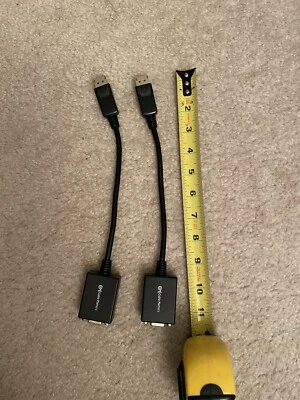 2X Cable Matters Display Port To VGA Adapter (DP to VGA) - Image 1 of 4