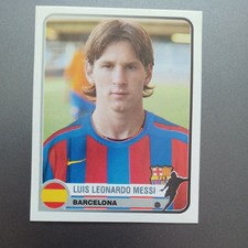 1955-2005 Panini Champions of Europe Rookie No. 74 Lionel Messi, Mint Cond.