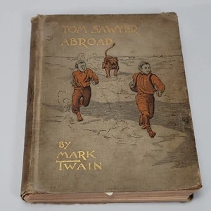 Tom Sawyer Auslandsbuch Mark Twain 1894 illustriert Dan Bart Erstausgabe - Bild 1 von 8