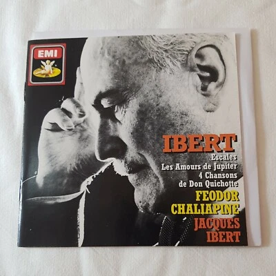 Ibert Escales Les Amours de Jupiter 4 Chansons de Don Quichotte EMI Classical CD - image 1 of 4