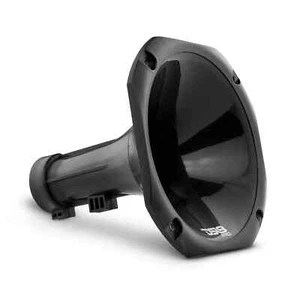 DS18 PRO-H110 Black Screw-on Plastic Trumpet Horn with 1" Throat - 6.14" Depth - Picture 1 of 2