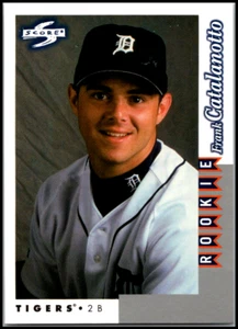 Score 1998 novato y novato intercambiado radiocontrol #rt234 Frank Catalanotto ¡envío gratuito! - Imagen 1 de 2