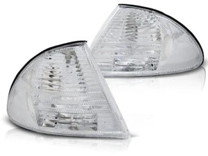 BMW 3 E46 1998 1999 2000 2001 KPBM24 TURN SIGNAL INDICATORS SEDAN WAGON CHROME - Picture 1 of 1